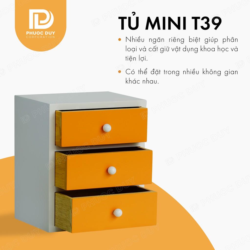 Tủ mini để bàn đa năng - Tủ nữ trang mỹ phẩm T39