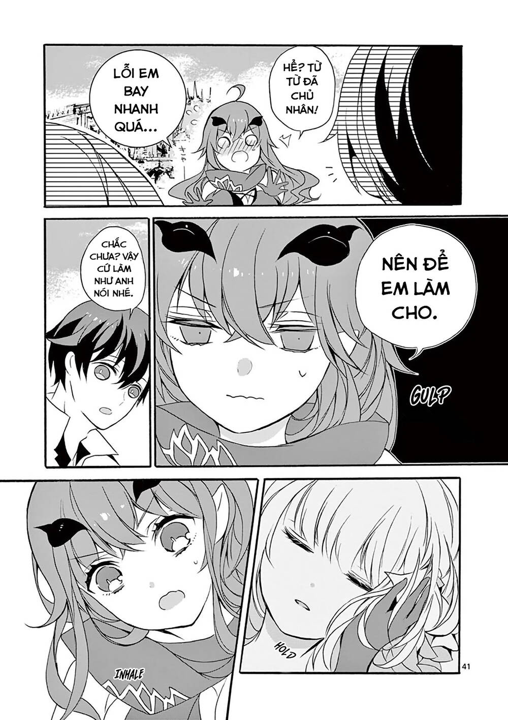 từ "kị sĩ rồng" mạnh nhất thành "người vận chuyển", và bằng cách nào đó, tôi trở thành chỗ dựa của những anh hùng. chapter 3.5 5