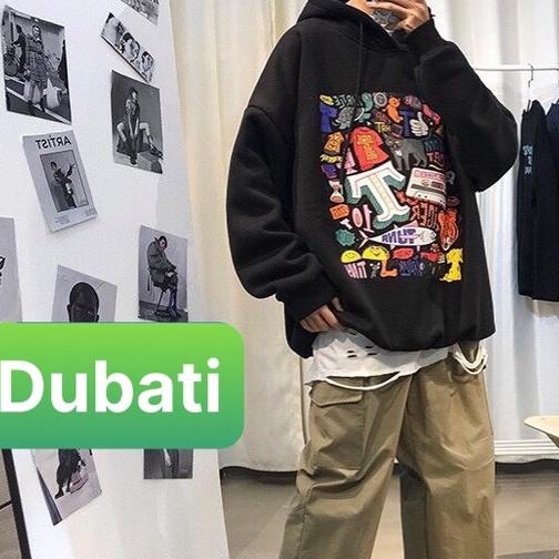 ÁO KHOÁC HOODIE HARAJUKU, ÁO KHOÁC NỈ NAM NỮ PHONG CÁCH HÀN QUỐC SIÊU HOT - HARAJUKU- DUBATI FASHION