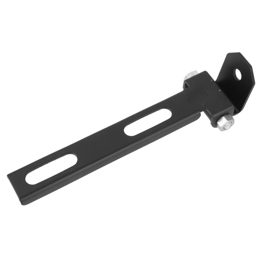 Motorcycle Seat Front Mounting Bracket for Chopper Bobber -Black