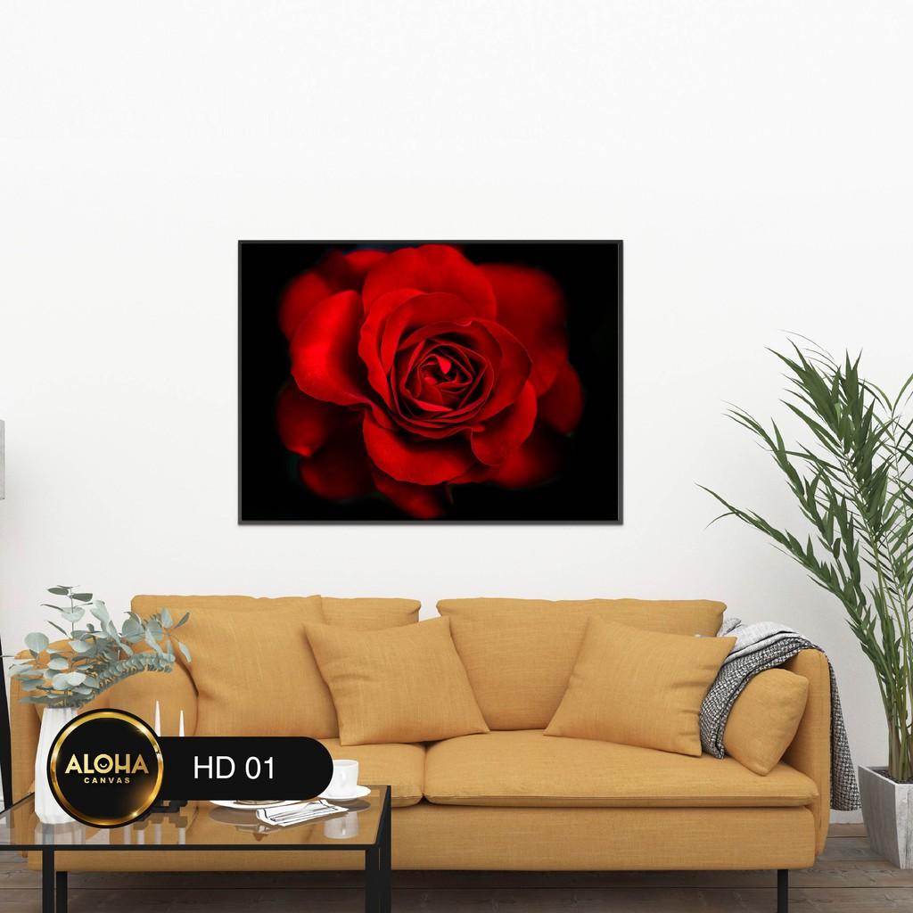 Tranh Canvas Trang Trí Phòng Ngủ Khung Gỗ Tặng Kèm Đinh Chuyên Dụng Treo Tường Dễ Dàng