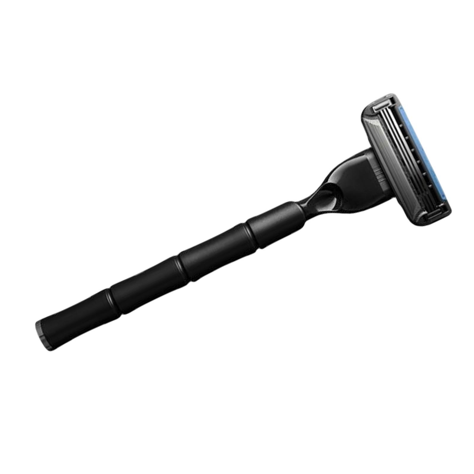 Safety Razor 3-Layer Blade Whole Body Washing for Face Beard Hair Removal