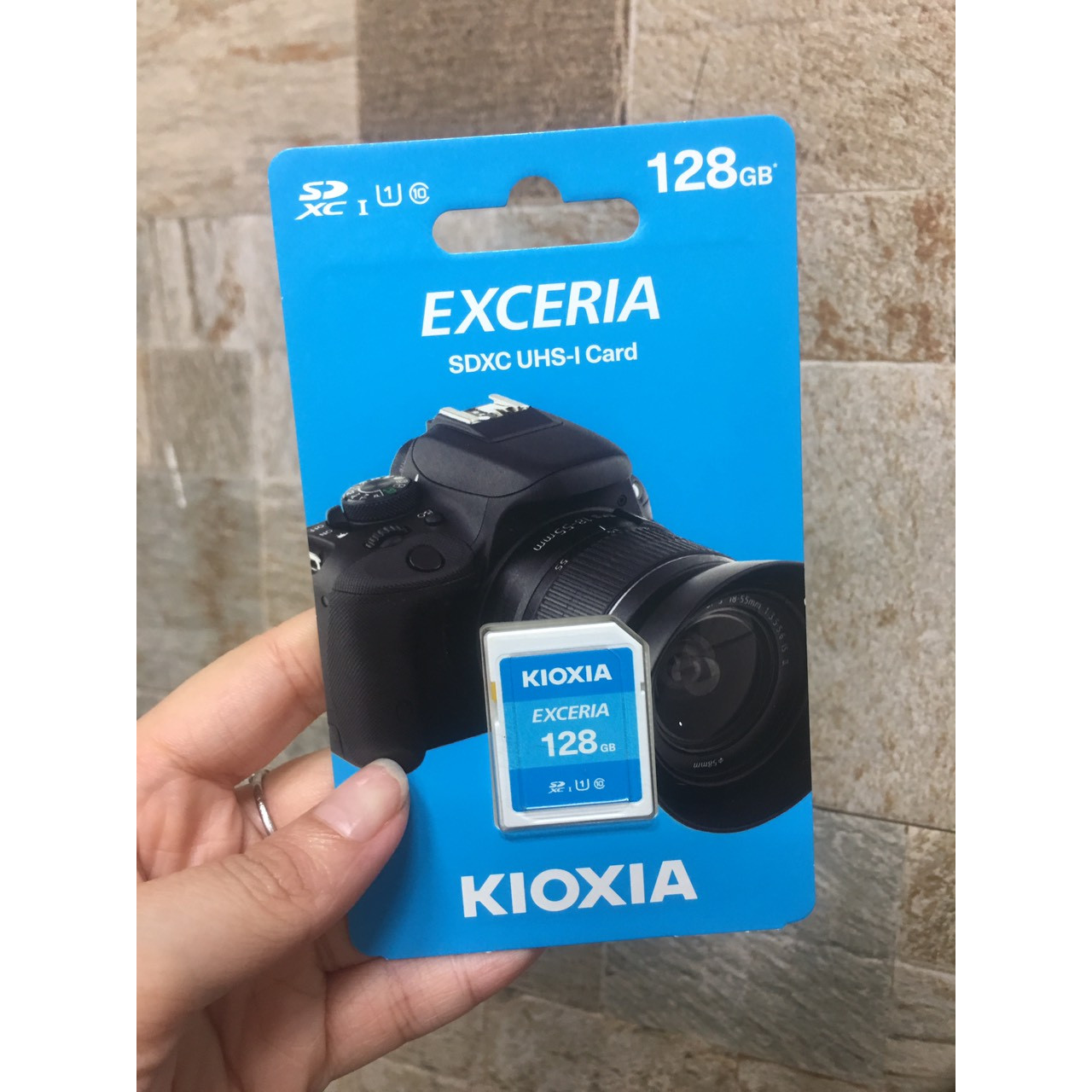 THẺ NHỚ SDHC UHS-I EXCERIA KIOXIA 128GB - HÀNG NHẬP KHẨU