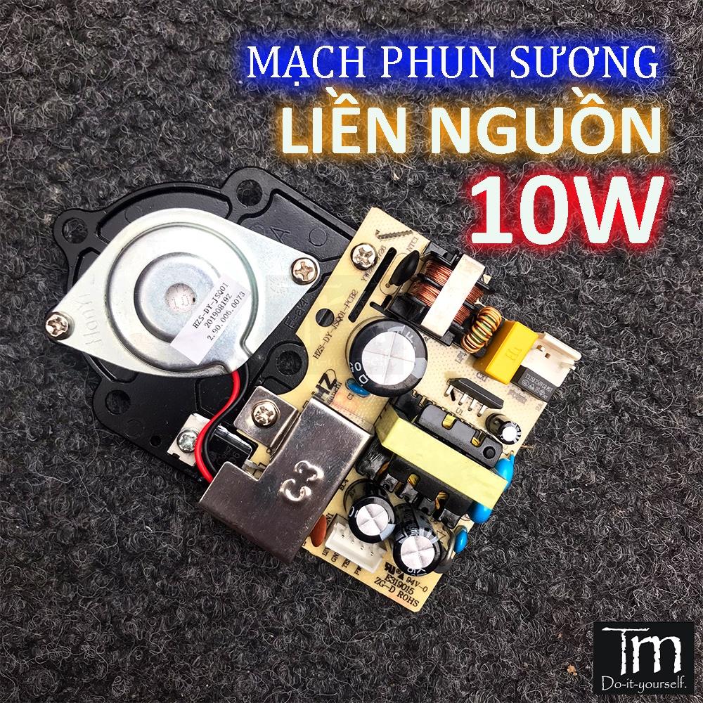 Mạch Phun Sương Siêu Âm 10W Liền Nguồn