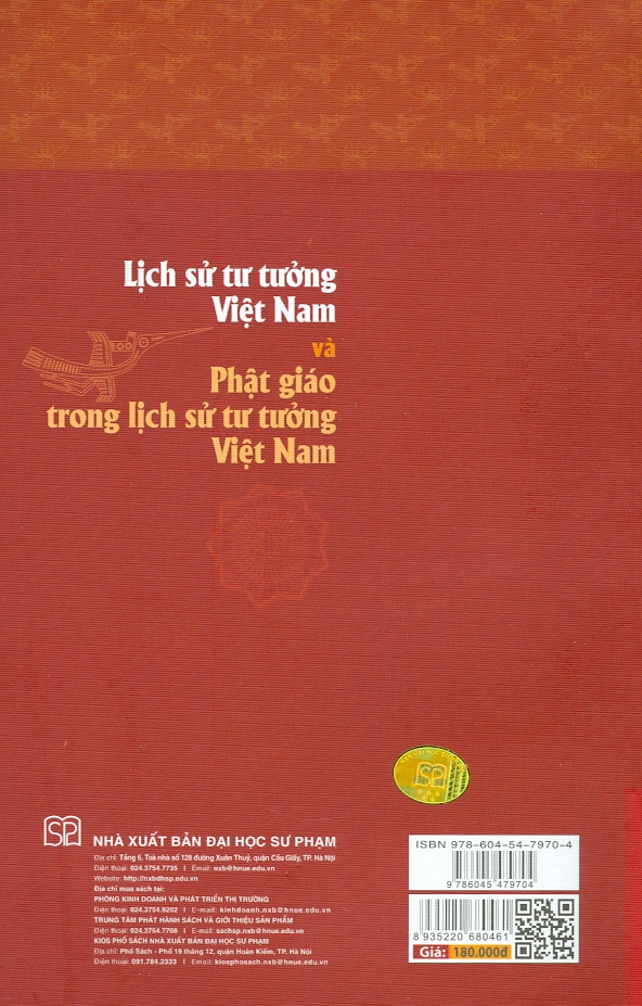 Lịch Sử Tư Tưởng Việt Nam Và Phật Giáo Trong Lịch Sử Tư Tưởng Việt Nam (Bìa mềm)