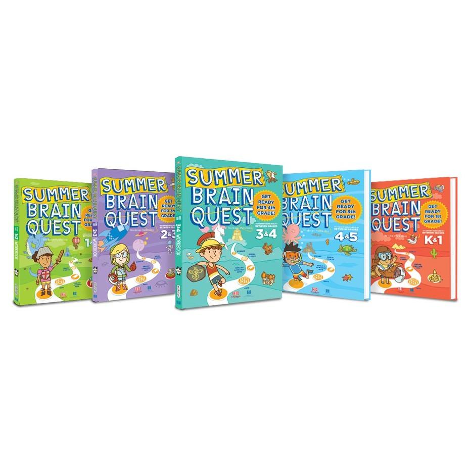 Sách Summer Brain Quest, Dành cho trẻ từ 5 đến 10 tuổi