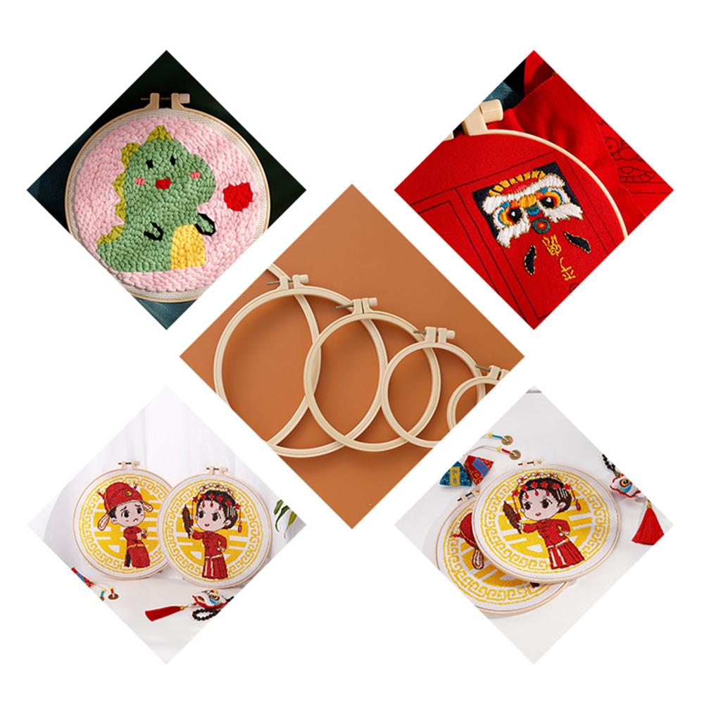 5 cái khung tròn để thêu