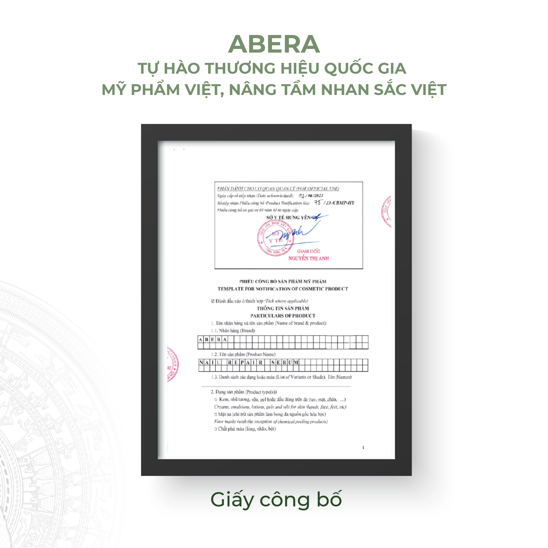 [COMBO 3] Serum Phục Hồi Móng ABERA Dưỡng Móng NAIL REPAIR Giải Pháp Chăm Sóc Móng Tối Ưu