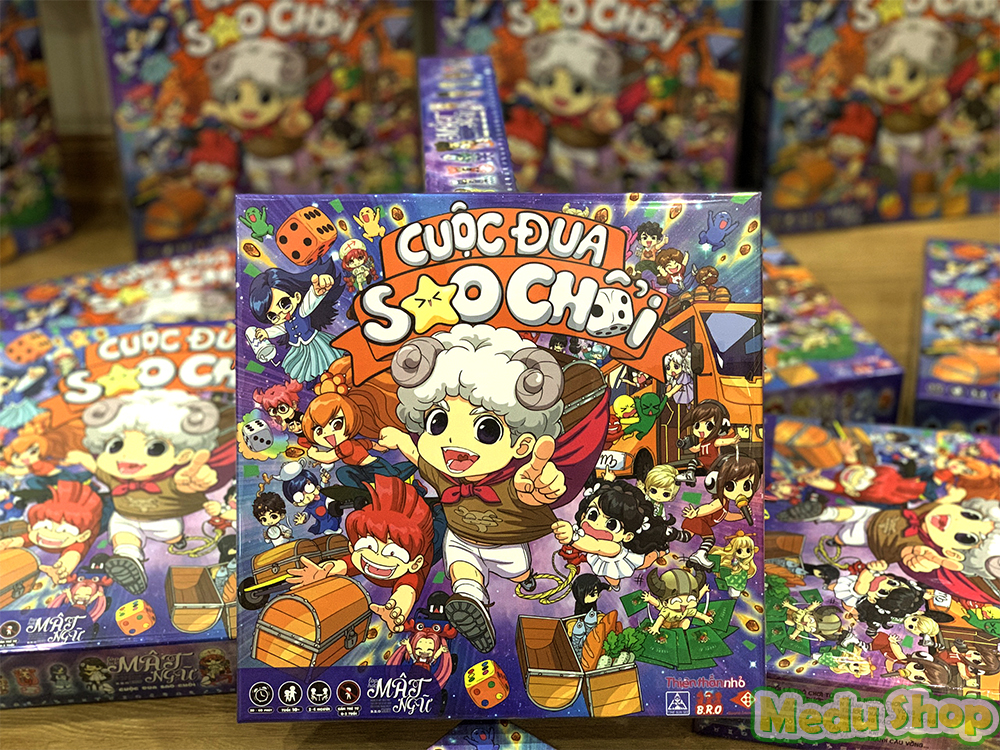 Bộ trò chơi Cuộc Đua Sao Chổi, Dòng Board Game Lớp Học Mật Ngữ 12 Cung Hoàng Đạo, Đồ Chơi Giáo Dục