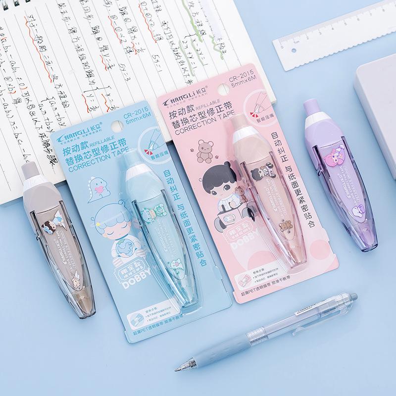 Bút xóa kéo tiện lợi nhỏ gọn dễ mang theo khi đi học đi làm màu pastel xinh xinh PK1205