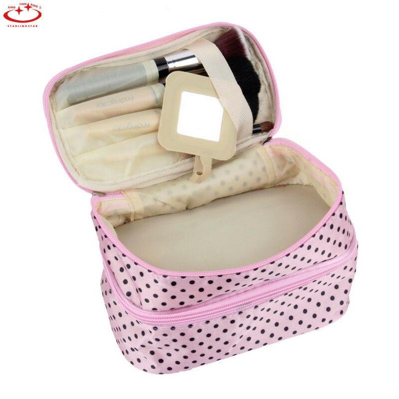 Túi Đựng Đồ Trang Điểm Hai Lớp Đa Năng Tiện Dụng