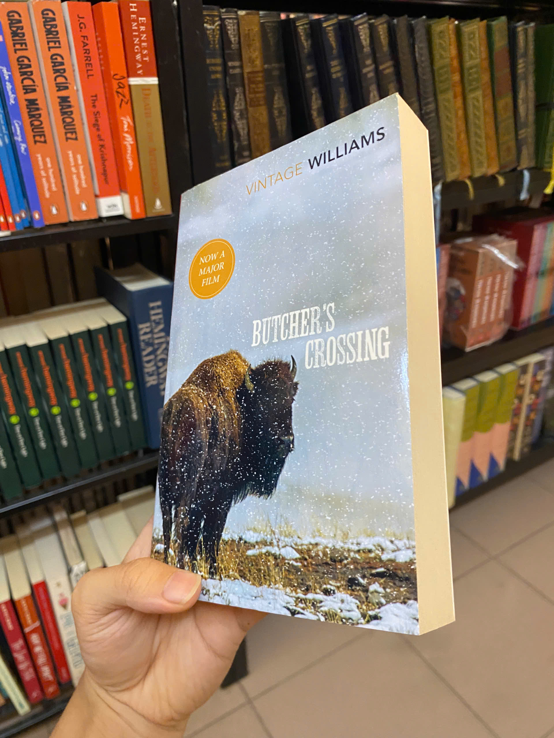 Sách - Butcher's Crossing A Novel by John Williams | English Fiction / Ngoại văn Nhập khẩu