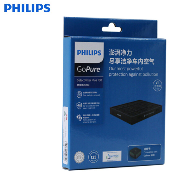 Màng lọc không khí GSF160Plus dùng cho máy khử mùi, lọc không khí Philips GP9101 - Hàng nhập khẩu