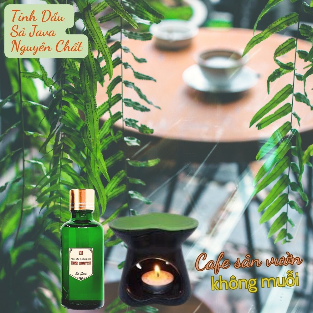 Tinh Dầu Thiên Nhiên - Tinh Dầu Sả Java Nguyên Chất – Chai Lớn Tiết Kiệm : Đuổi muỗi, khử mùi, thư giãn...
