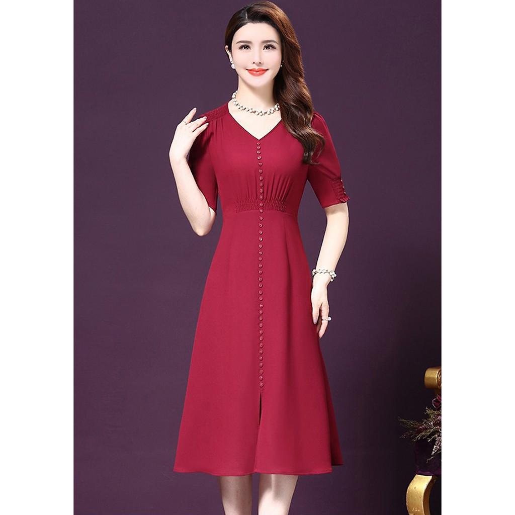 Đầm Trung Niên Tay Lỡ LB-20