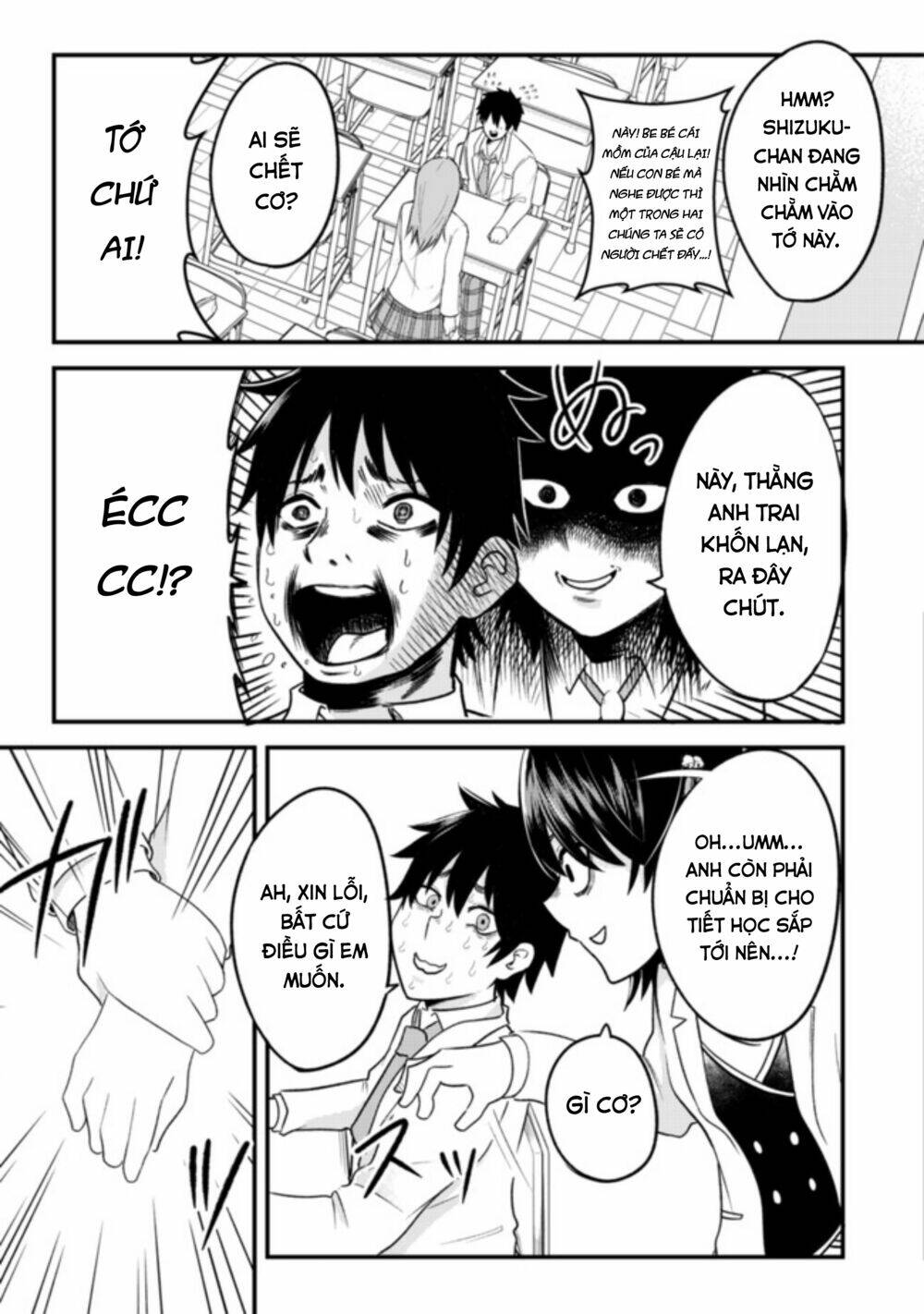 my stepsister who says go die go die to me everyday, tries to hypnotize me to fall for her chapter 4 8