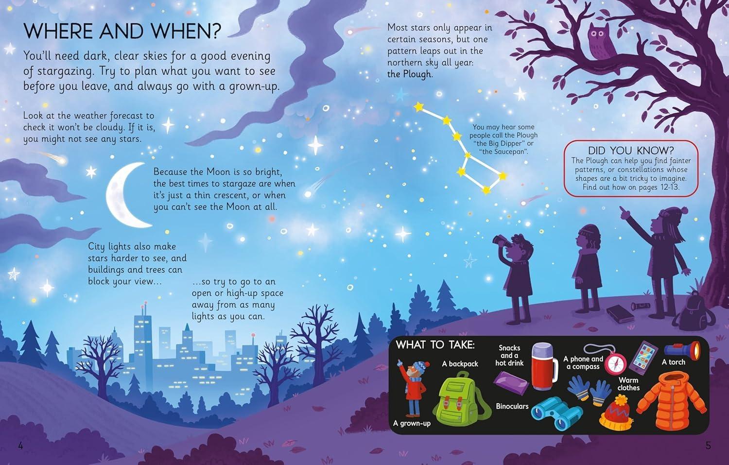 Sách ngoại văn: Usborne Stargazing Book
