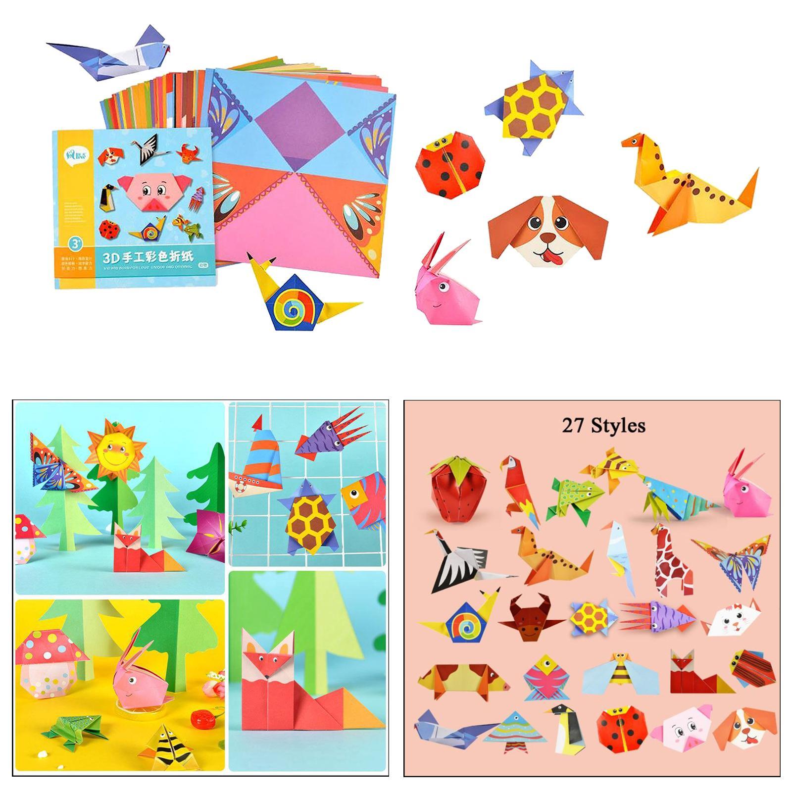 Origami Paper Paper Baby Education Toys for Craft Lessons Kids Gift Animal