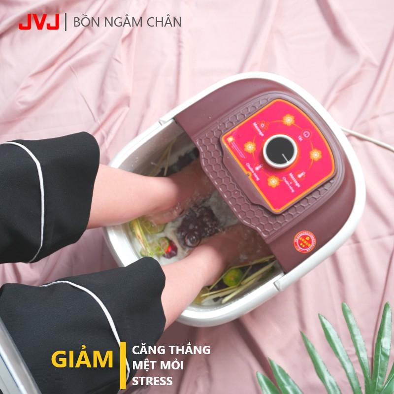 Hình ảnh Chậu ngâm chân massage JVJ cao cấp - Bồn ngâm chân mát xa hồng ngoại JVJ JRK 8861