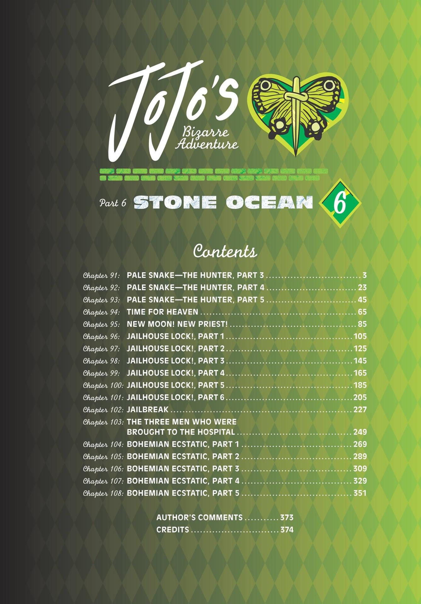 Sách ngoại văn: Jojo’s Bizarre Adventure - Part 6 - Stone Ocean 6