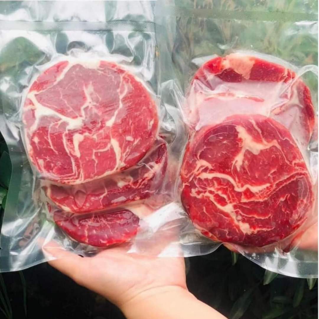 [HCM] Lõi thăn bò nhập khẩu (set 2 khay 1kg)
