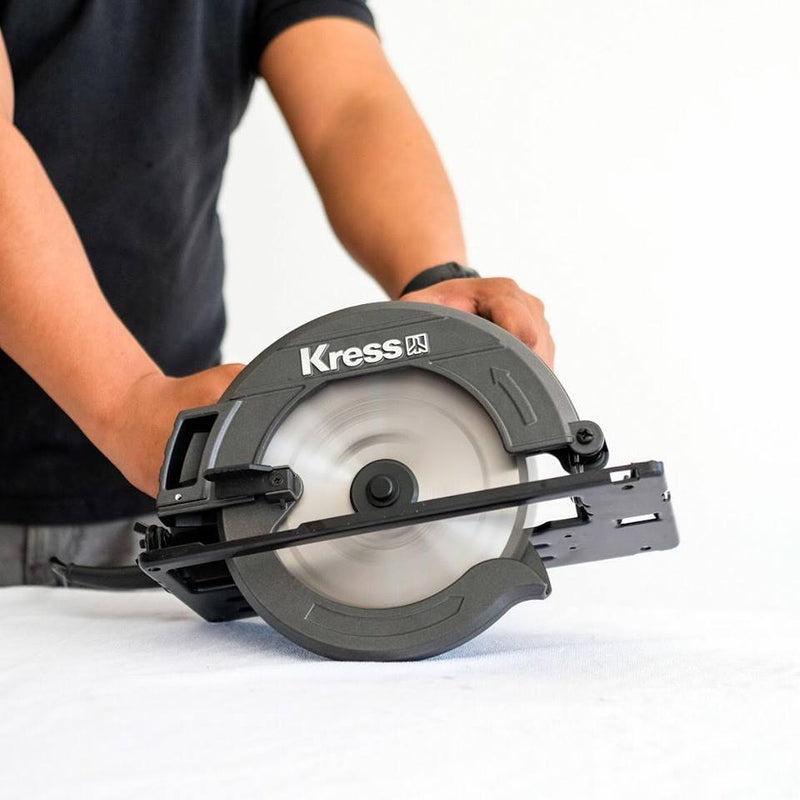 Máy Cưa Đĩa KRESS KU420 Dùng Lưỡi Cưa Hợp Kim Chắc Chắn Công Suất 1400W 185mm