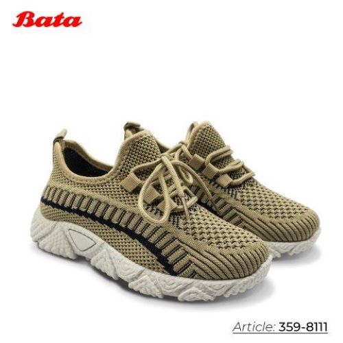 Giày sneaker trẻ em Thương hiệu Bata màu be 359-8111