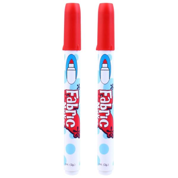 Vỉ 2 Bút Vẽ Trên Vải Marvy 560 - Màu Đỏ