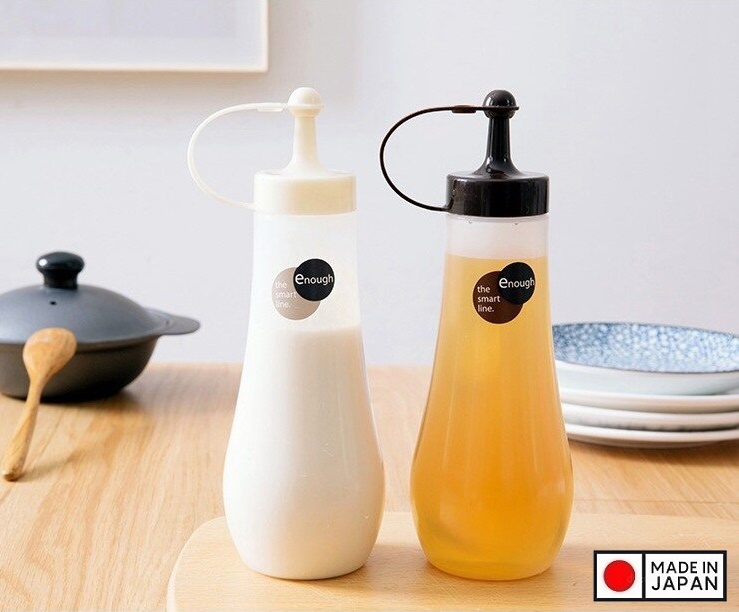 Chai đựng nước sốt Inomata Enough 250ml (S) - Hàng nội địa Nhật Bản nhập khẩu chính hãng