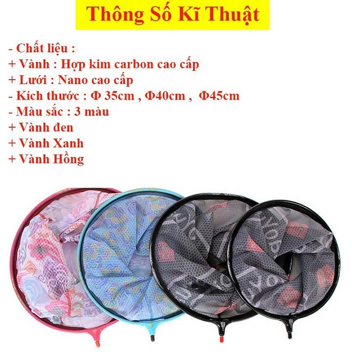 Mặt Vợt Carbon Cao Cấp Vợt Cá chuyên dụng câu đài KK17