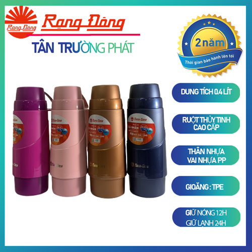 Phích Giữ nhiệt 0,45L Rạng Đông Model: RD-04528 N1