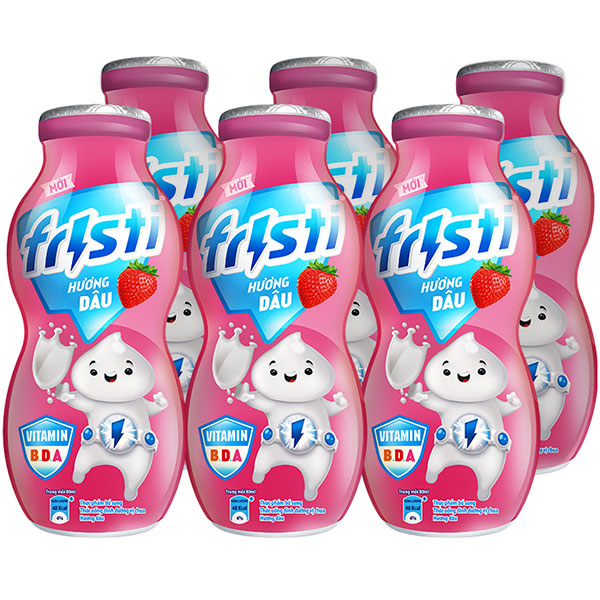 Thùng Fristi Hương Dâu 48x80ml