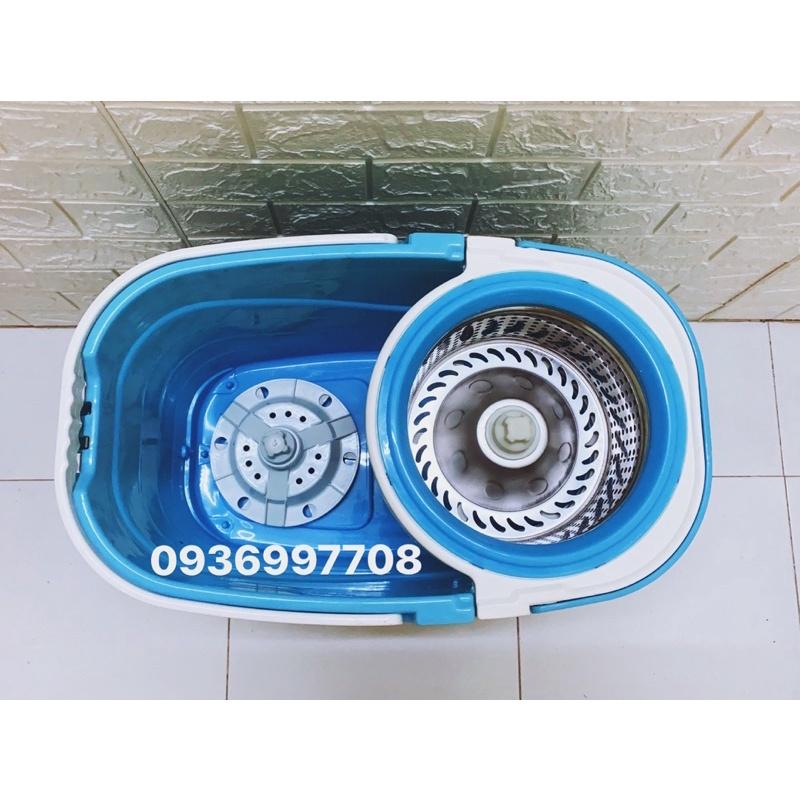 Thùng lau nhà 360 độ có tay kéo