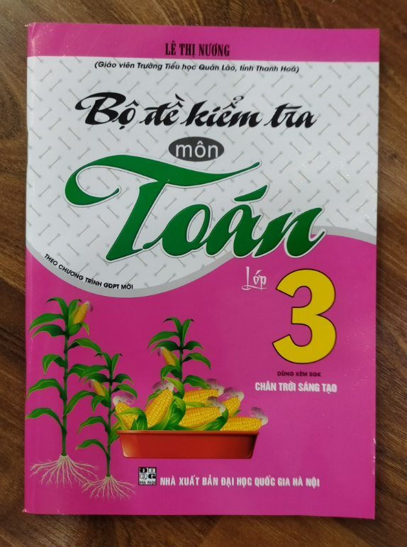Sách - Bộ Đề Kiểm Tra Môn Toán Lớp 3