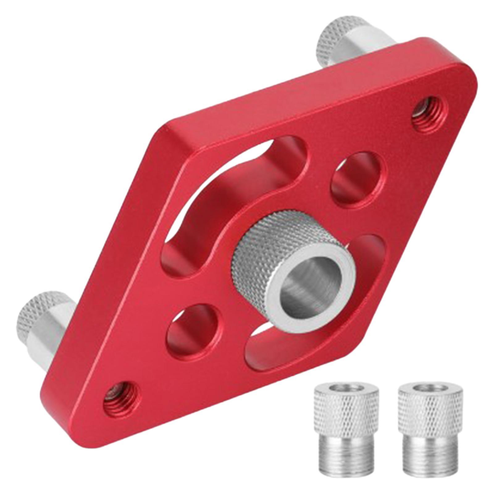 3-in-1 Vertical Pocket Hole Jig Woodworking Drilling Locator Dowel Jig Kit Drill Guide Tool