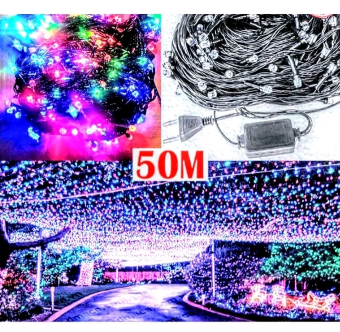CUỘN DÂY ĐÈN LED TRANG TRÍ DÀI 40M NHẤP NHÁY NHIỀU MÀU SẮC CỰC ĐẸP BÓNG KIM CƯƠNG