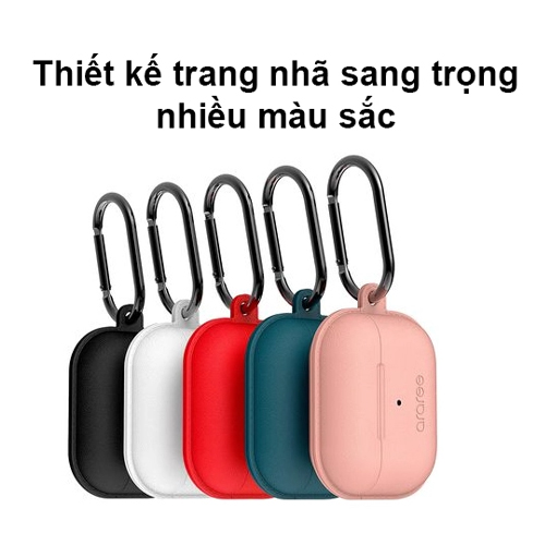 Ốp lưng đựng tai nghe dành cho AirPods Araree Nukin Pops/ Duple tránh trầy xước, sang trọng và khó bong tróc - Hàng chính hãng