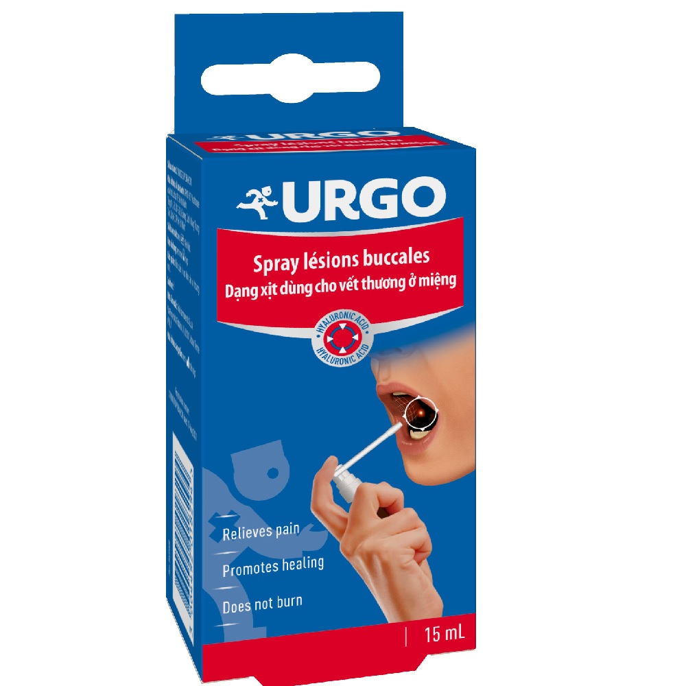 Urgo Spray Xịt vết thương ở miệng chai 15ml