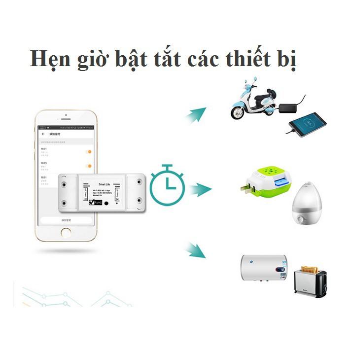 Công tắc wifi Smart Switch - PHIÊN BẢN TIẾNG VIỆT, công tắc điều khiển từ xa