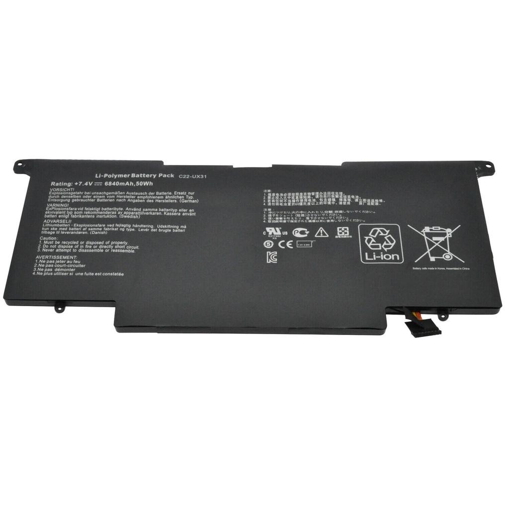 Pin Battery Dùng Cho Laptop Asus UX31 UX31A UX31E C21-UX31 C22-UX31