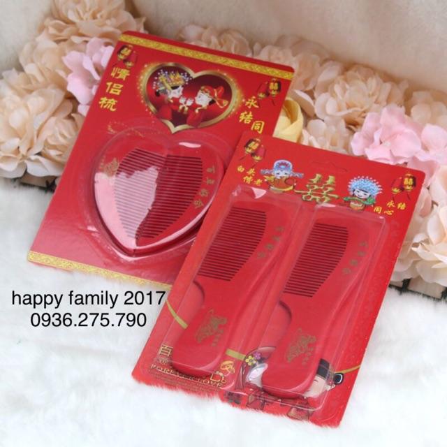 Bộ lược chải tóc cho ngày cưới