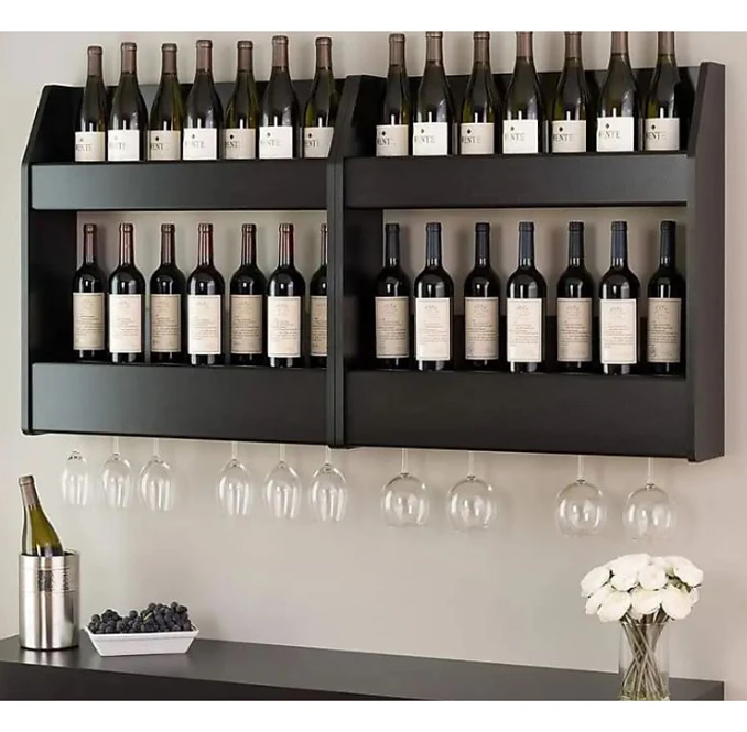 Kệ Treo Tường 2 Tầng Đựng Đồ Tundo CTKR19 KT 70x72x18.5cm