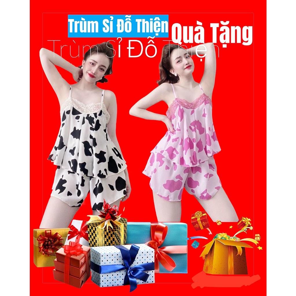 Set đồ nữ, bộ ngủ 2 dây, mặc nhà vải lụa mango phối ren quyến rũ nhiều màu cho các bạn nữ sexy