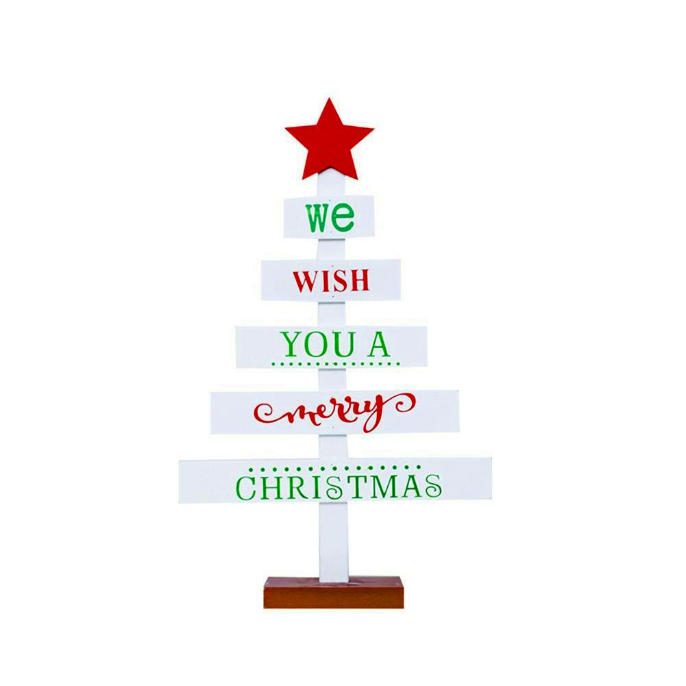 Cây thông Noel bằng gỗ 30cm