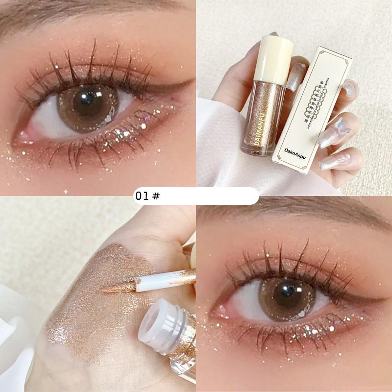 Phấn Mắt Cappuvini Dạng Lỏng Chống Thấm Nước Nhanh Khô Độ Bão Hòa Cao