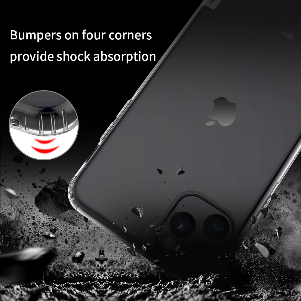 Ốp lưng dẻo cho iPhone 11 Pro Max hiệu Nillkin - Hàng chính hãng