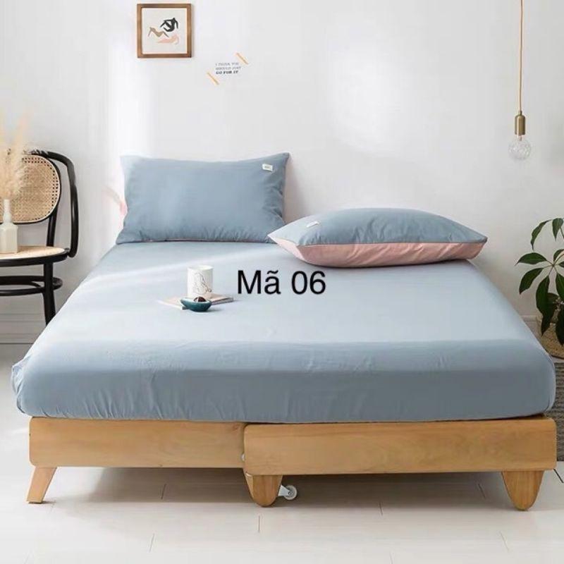 ️️ RẺ VÔ ĐỊCH ️️Bộ Ga Gối Cotton Tici Loại 1