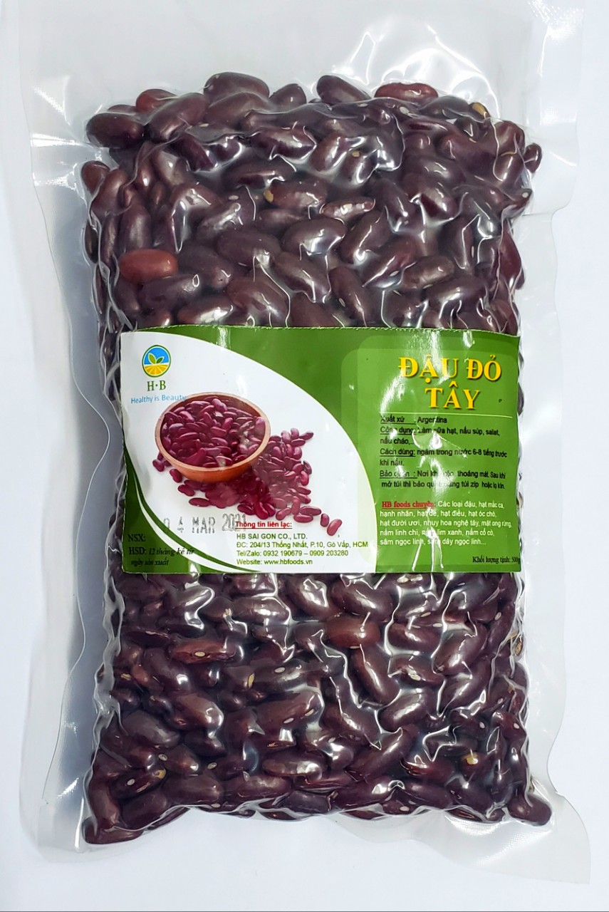 Đậu đỏ Tây (Red Kidney bean) Ấn Độ- 500g