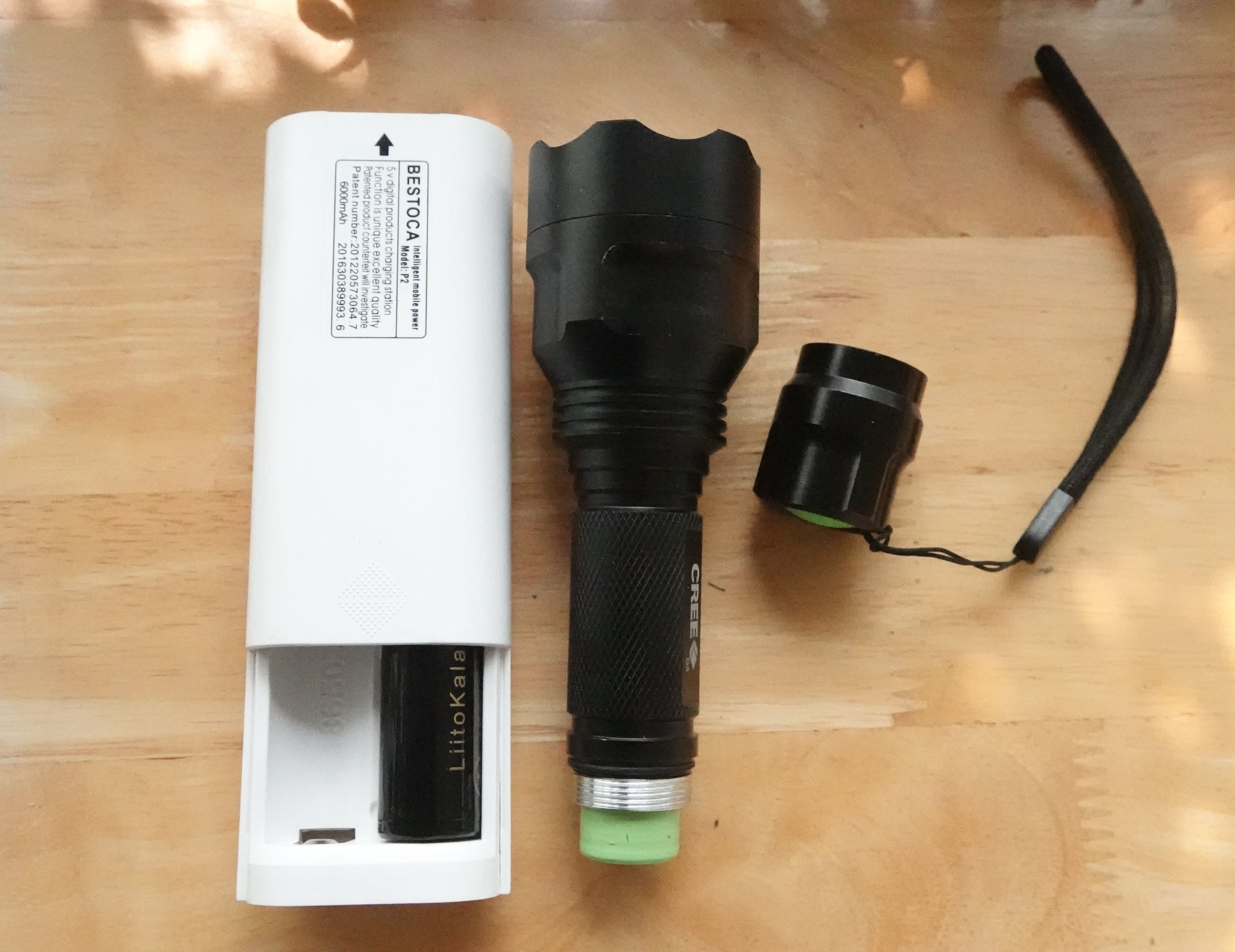 Box Sạc Dự Phòng 2 Cell Bestoca P2 Đa Chức Năng-Hàng chính hãng (Chưa Pin)