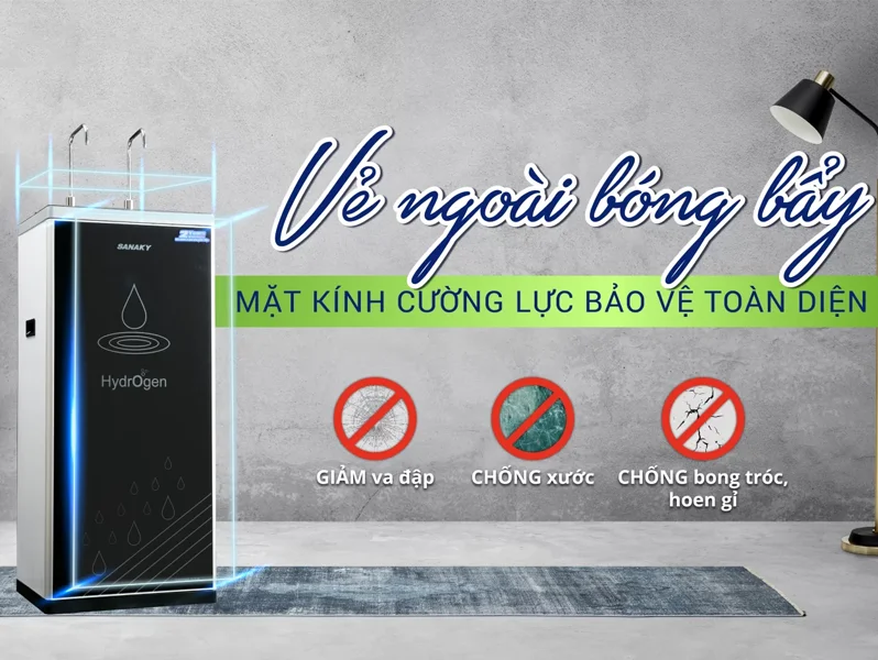 Máy Lọc Nước Nóng Lạnh Sanaky VH-202HY - Hàng Chính Hãng (Chỉ Giao HCM)